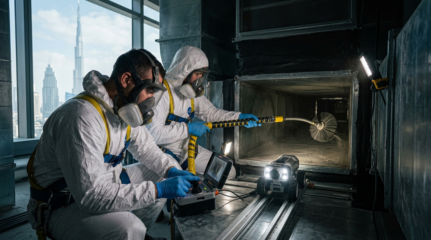 HVAC Air Duct Cleaning & Indoor Air Quality Sanitization